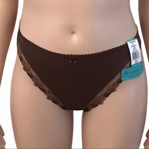 Goddess Georgia Thong Chocolate L
